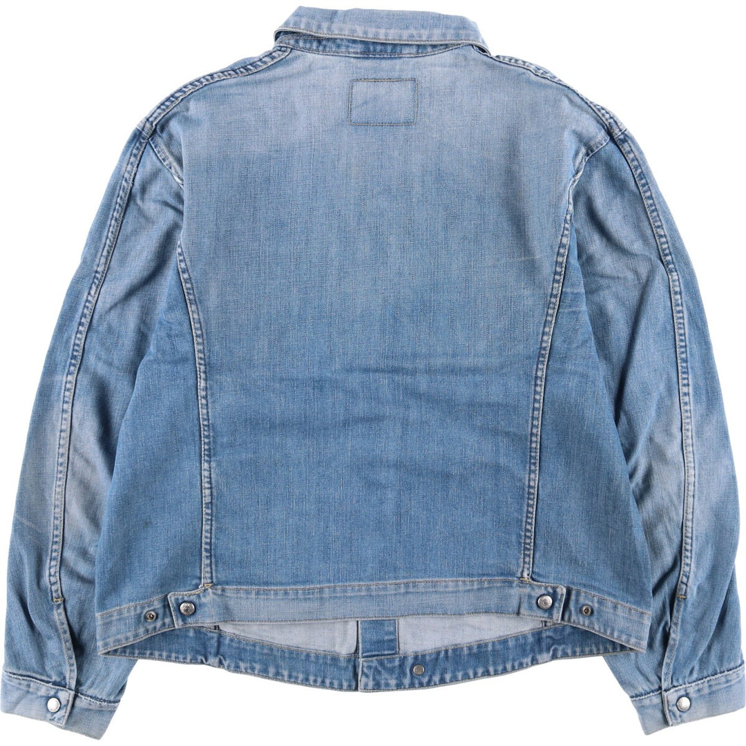 2000'S Levi's ENGINEERED 70100-0853 Euro Model Denim Jacket, Men's Size XL cotton blue type Vintage Second Hand