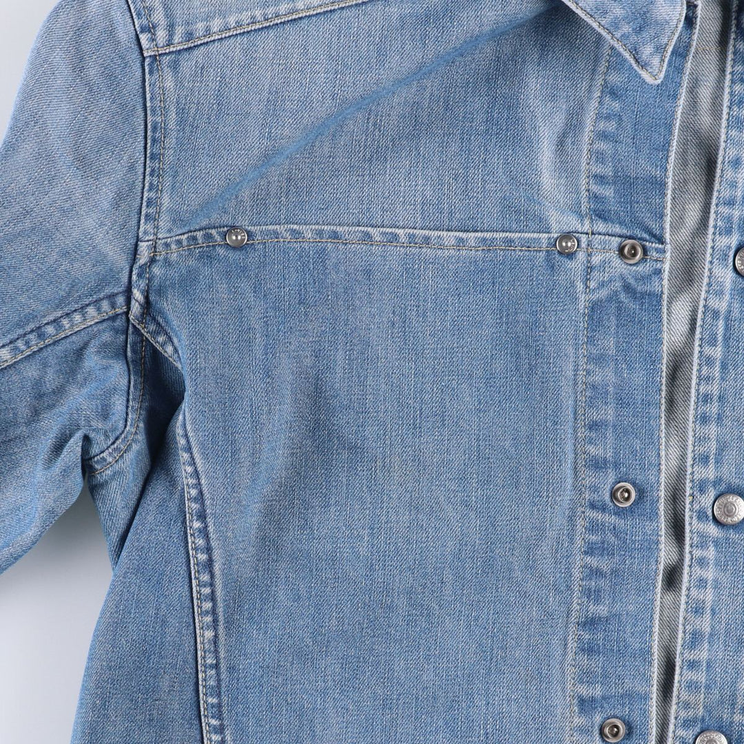 2000'S Levi's ENGINEERED 70100-0853 Euro Model Denim Jacket, Men's Size XL cotton blue type Vintage Second Hand