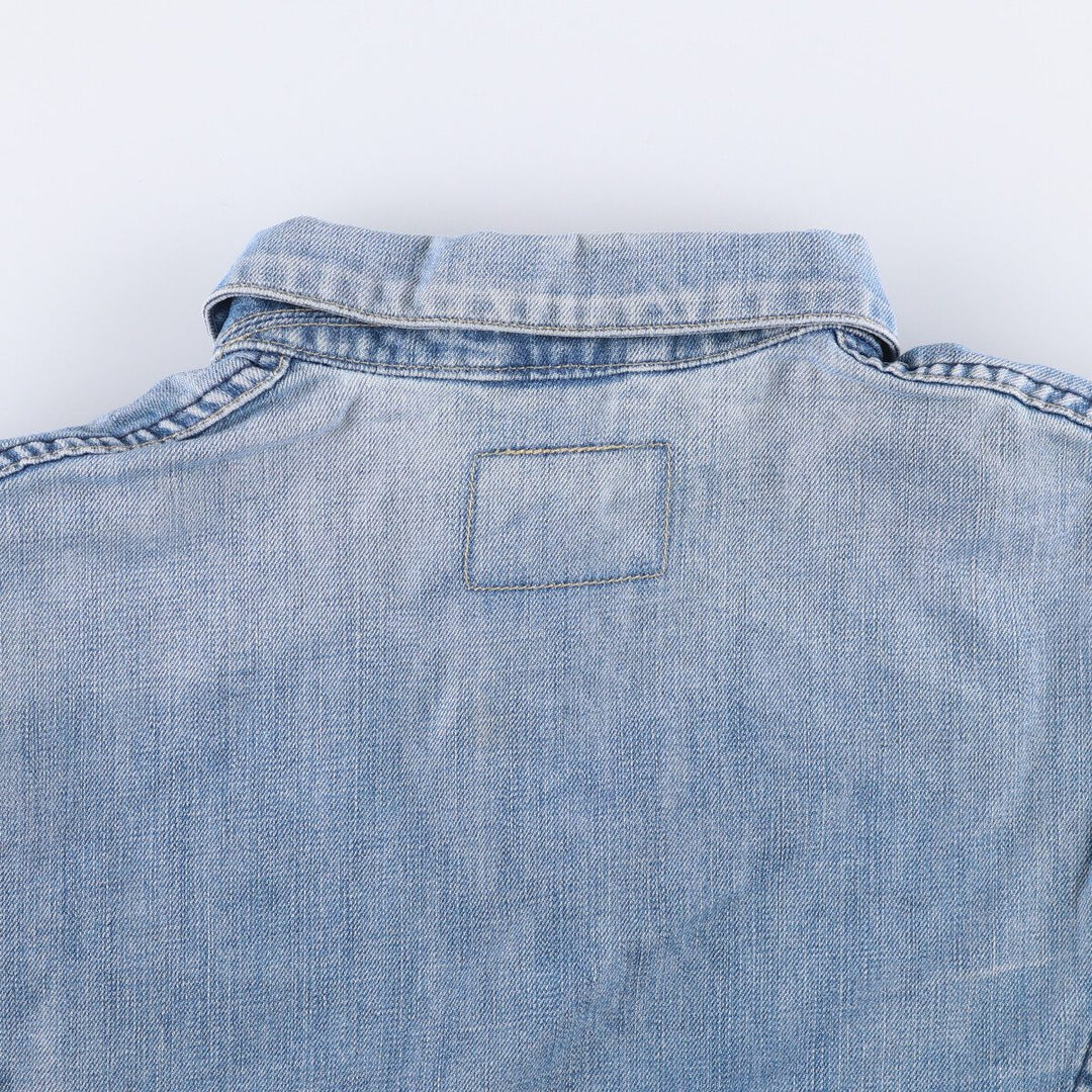 2000'S Levi's ENGINEERED 70100-0853 Euro Model Denim Jacket, Men's Size XL cotton blue type Vintage Second Hand