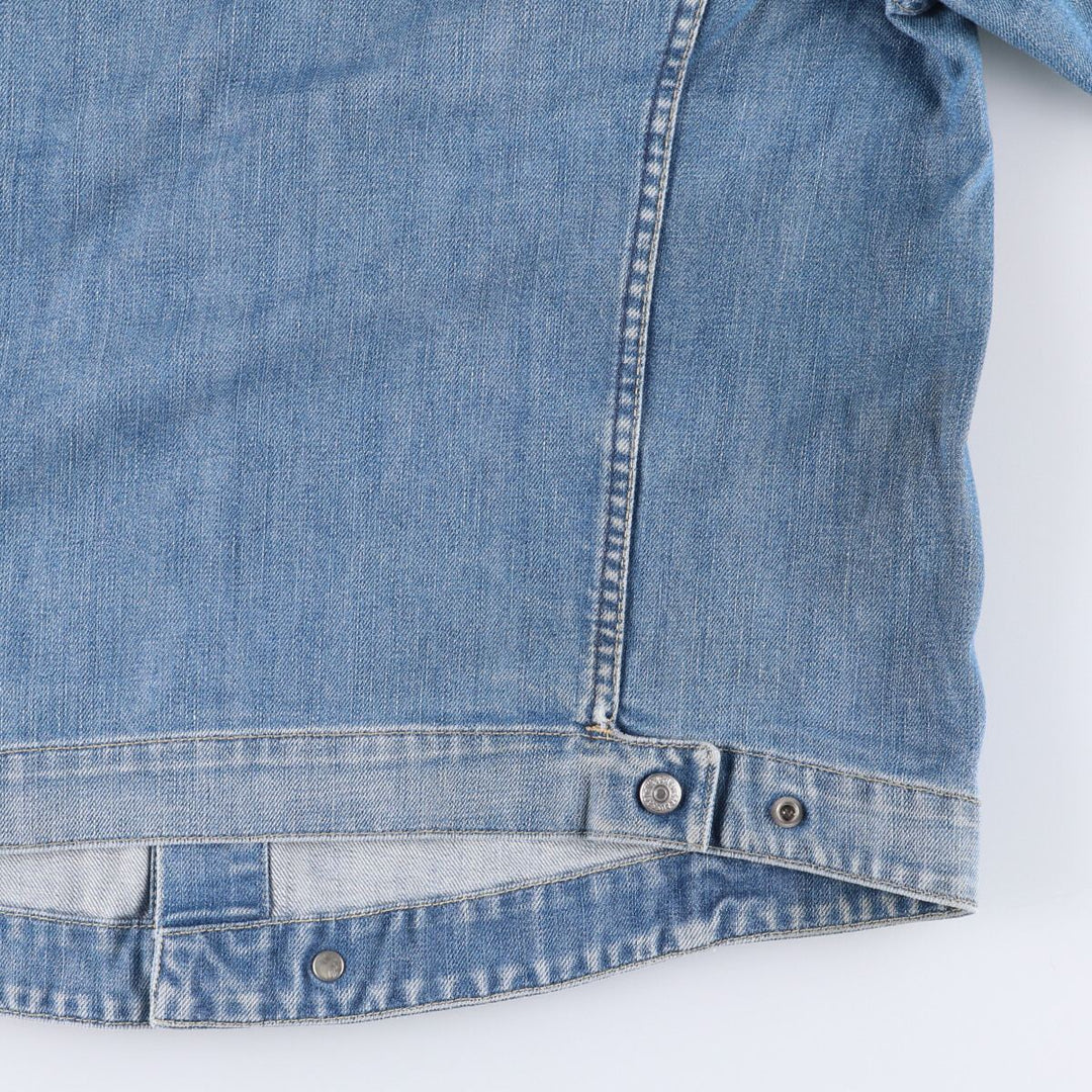 2000'S Levi's ENGINEERED 70100-0853 Euro Model Denim Jacket, Men's Size XL cotton blue type Vintage Second Hand