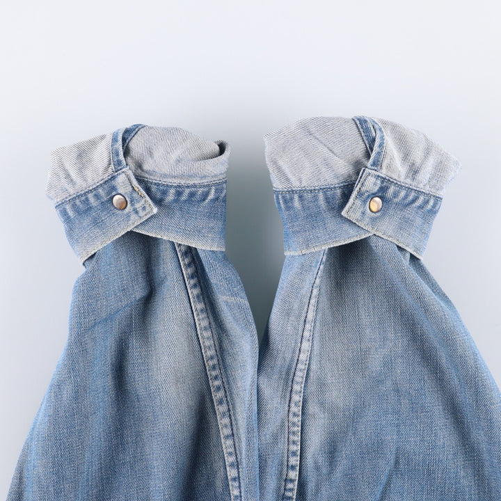 2000'S Levi's ENGINEERED 70100-0853 Euro Model Denim Jacket, Men's Size XL cotton blue type Vintage Second Hand