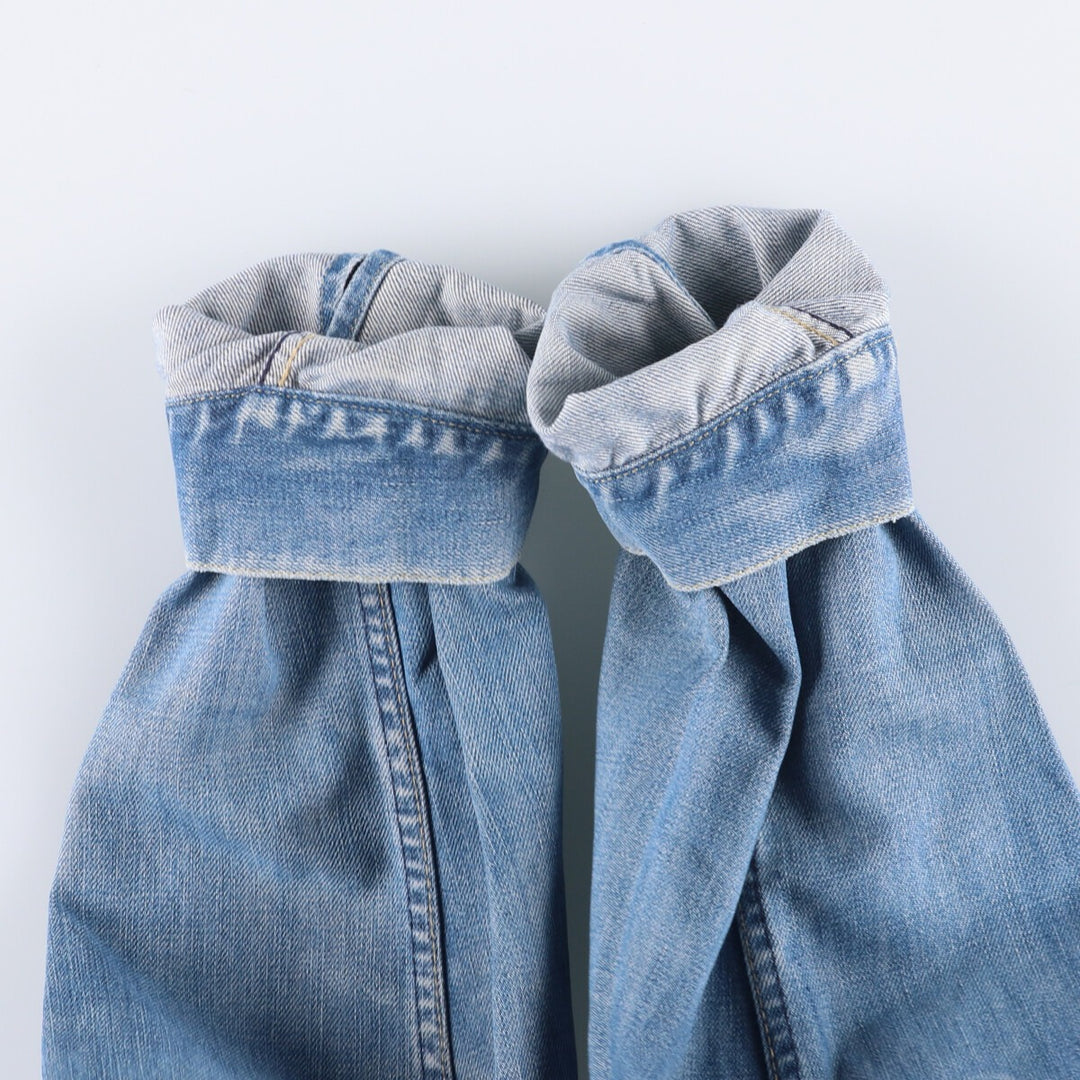 2000'S Levi's ENGINEERED 70100-0853 Euro Model Denim Jacket, Men's Size XL cotton blue type Vintage Second Hand