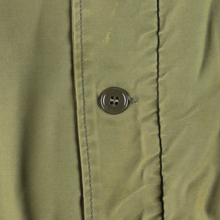 Special Price: Vintage A-2 Deck Jacket, Military Style, Men's Size L unclear Khaki type sage green Vintage Second Hand