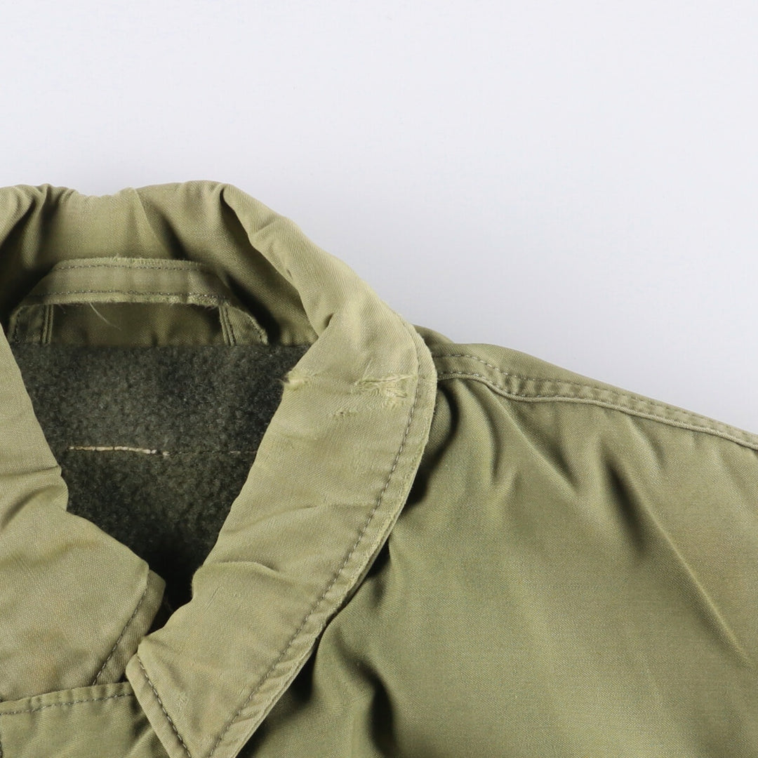 Special Price: Vintage A-2 Deck Jacket, Military Style, Men's Size L unclear Khaki type sage green Vintage Second Hand