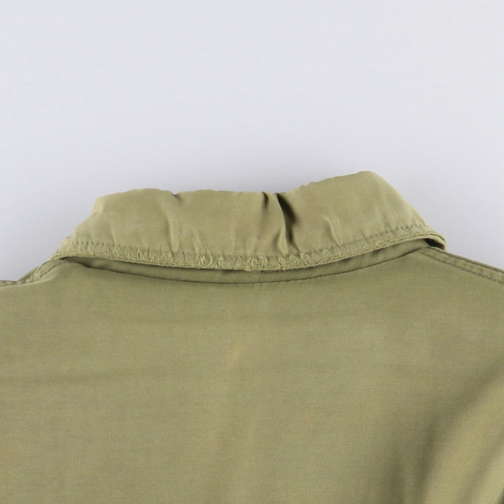 Special Price: Vintage A-2 Deck Jacket, Military Style, Men's Size L unclear Khaki type sage green Vintage Second Hand
