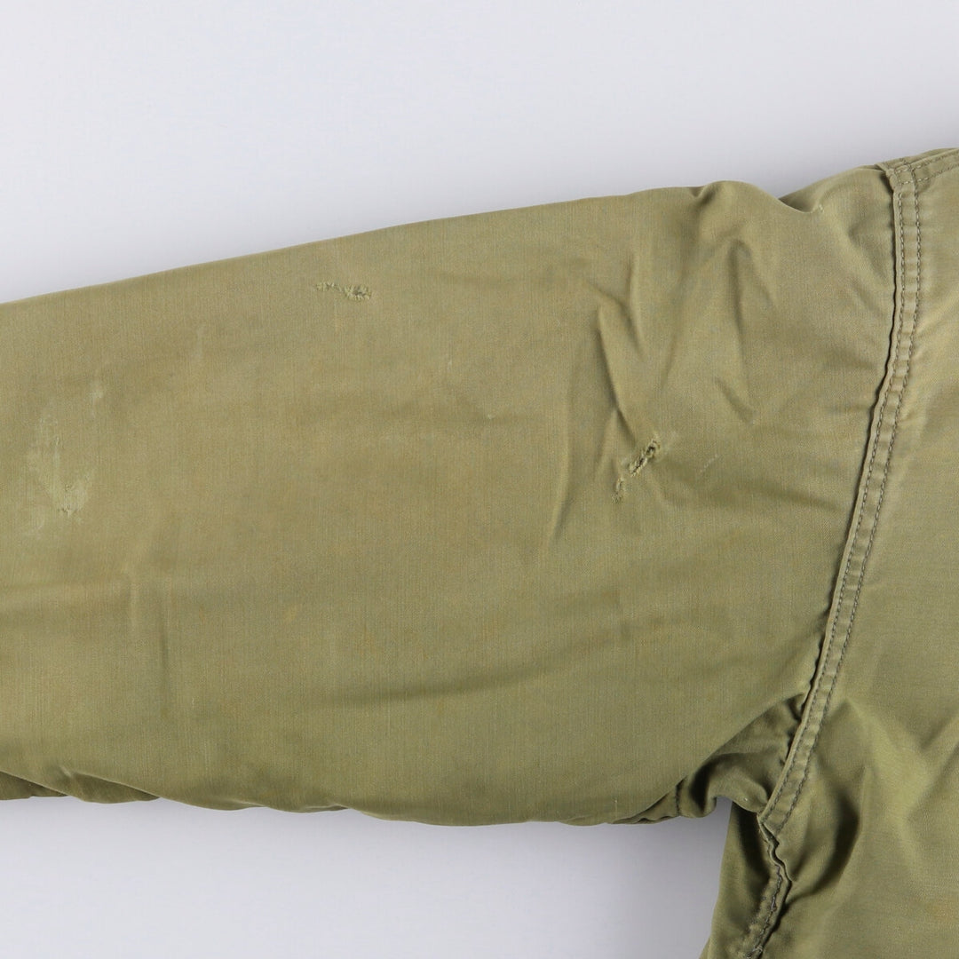 Special Price: Vintage A-2 Deck Jacket, Military Style, Men's Size L unclear Khaki type sage green Vintage Second Hand