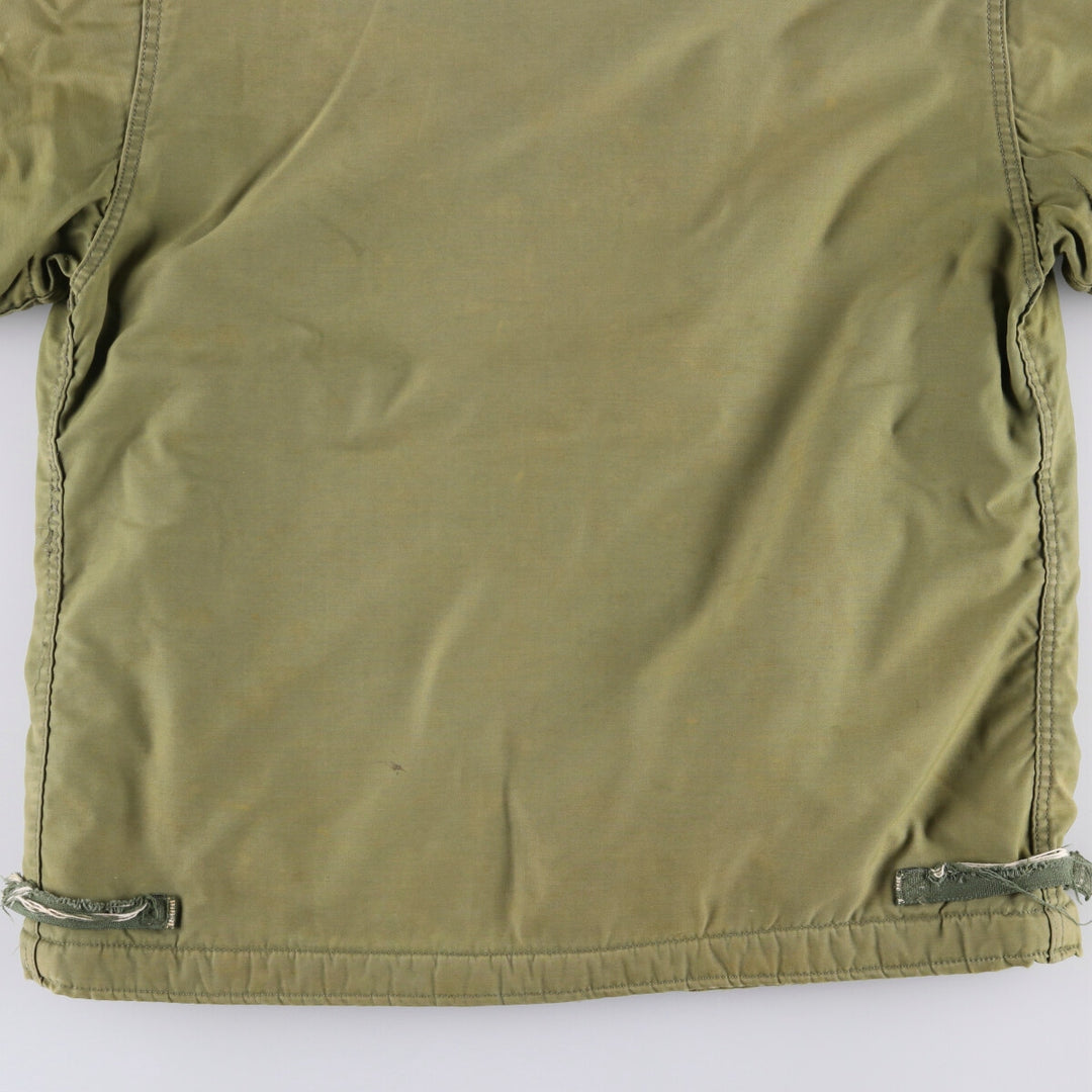 Special Price: Vintage A-2 Deck Jacket, Military Style, Men's Size L unclear Khaki type sage green Vintage Second Hand