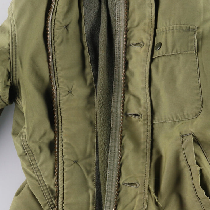 Special Price: Vintage A-2 Deck Jacket, Military Style, Men's Size L unclear Khaki type sage green Vintage Second Hand