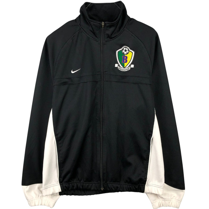 2000'S Nike Team College Track Jacket, Men's Size L polyester black type Vintage Second Hand