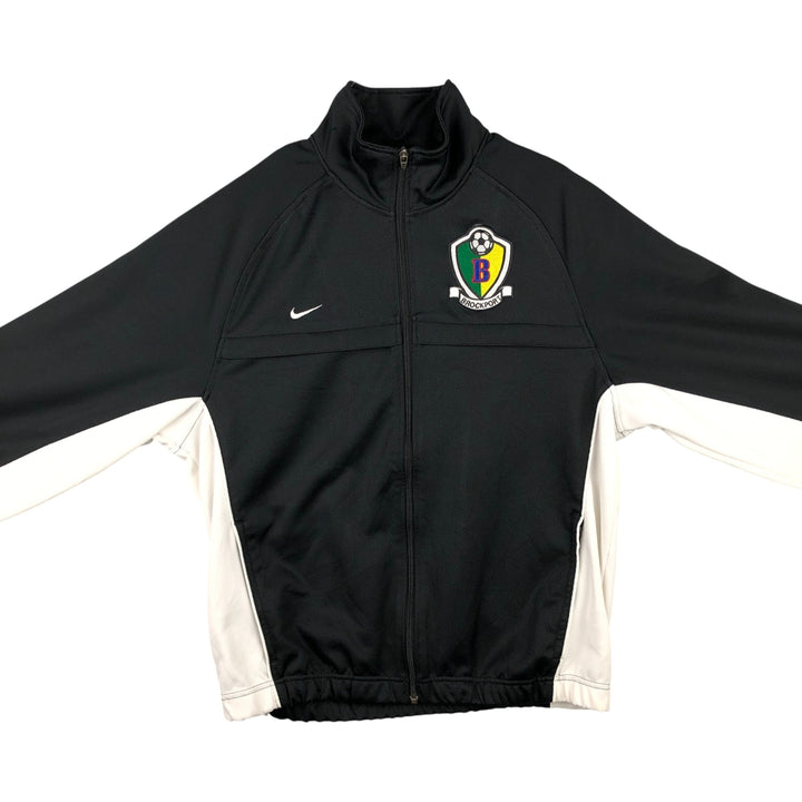 2000'S Nike Team College Track Jacket, Men's Size L polyester black type Vintage Second Hand