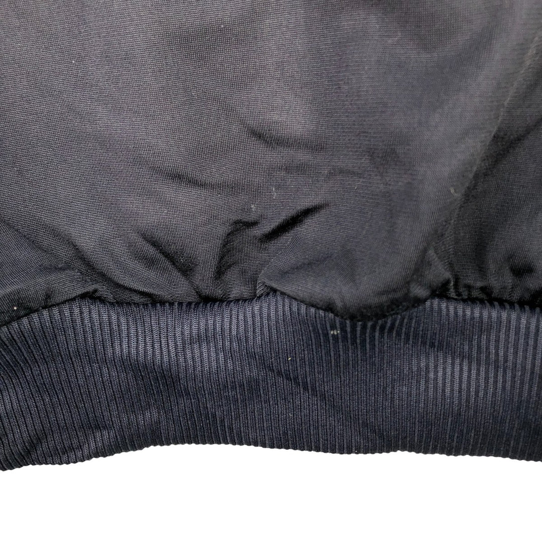 00'S adidas jersey track jacket, men's size S polyester navy blue type Vintage Second Hand