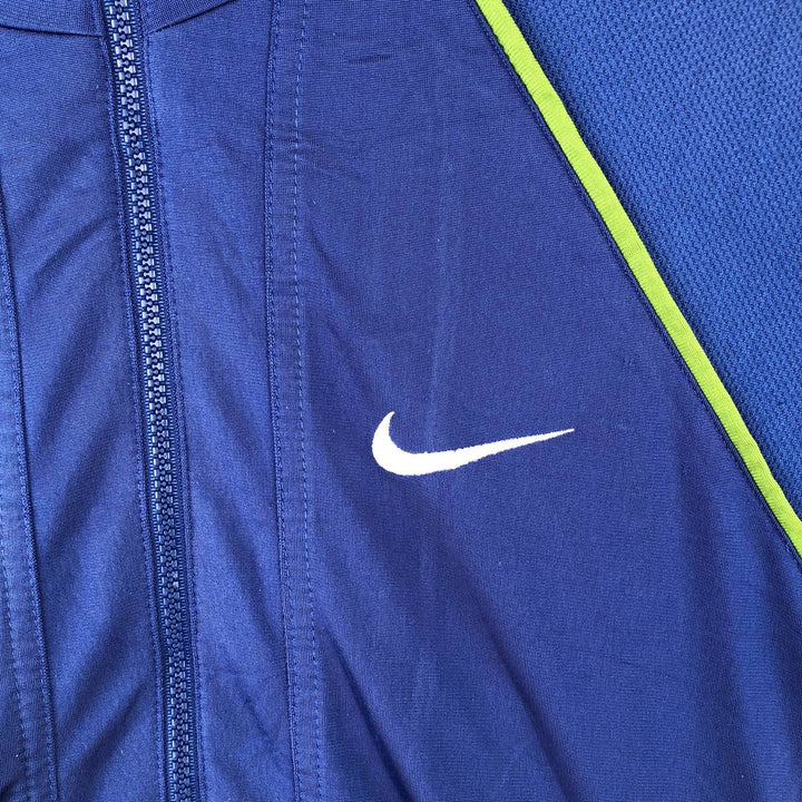 Vintage 90'S Nike Track Jacket, Men's Size Small unclear blue type Vintage Second Hand