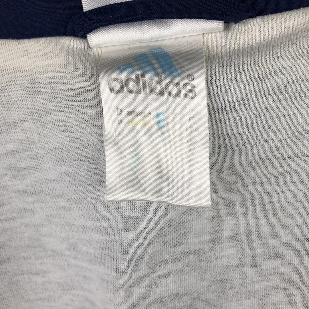 Vintage 90'S Adidas track jacket with back logo, size M, men's unclear Green type dark green Vintage Second Hand