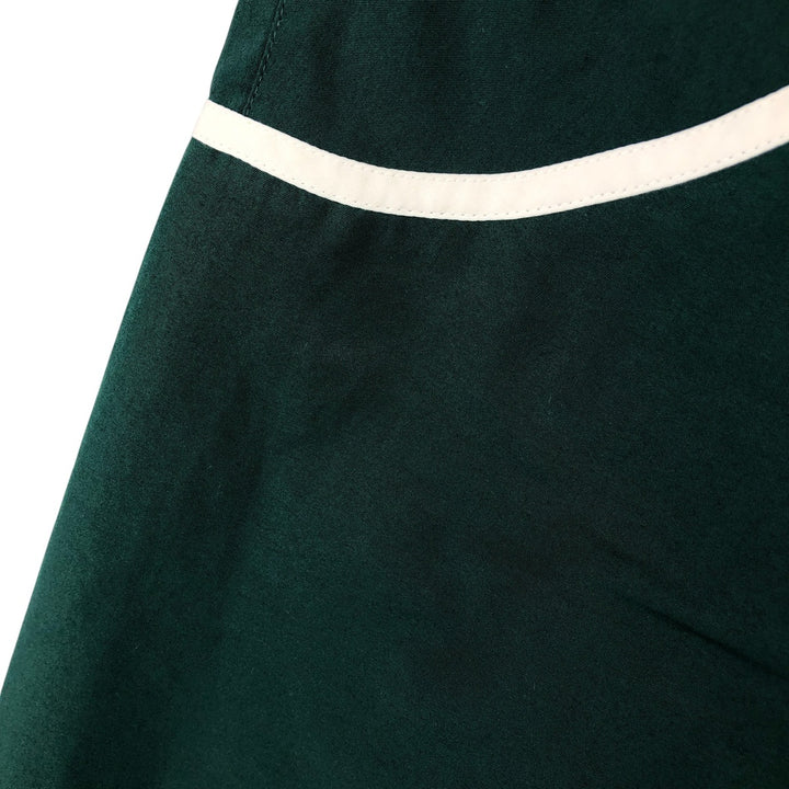 Vintage 90'S Adidas track jacket with back logo, size M, men's unclear Green type dark green Vintage Second Hand