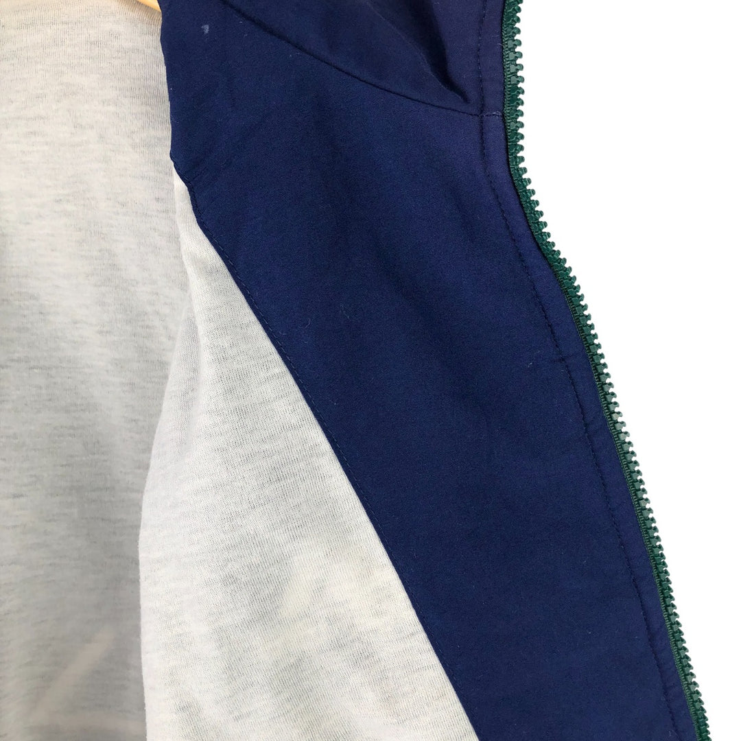 Vintage 90'S Adidas track jacket with back logo, size M, men's unclear Green type dark green Vintage Second Hand