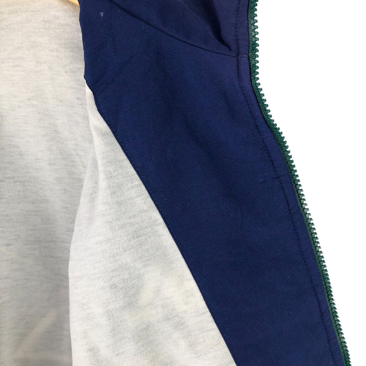 Vintage 90'S Adidas track jacket with back logo, size M, men's unclear Green type dark green Vintage Second Hand