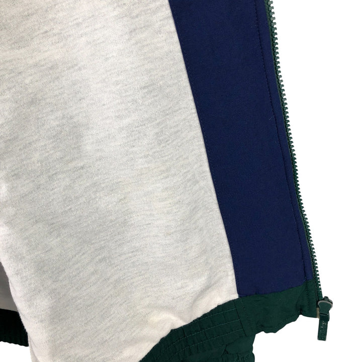 Vintage 90'S Adidas track jacket with back logo, size M, men's unclear Green type dark green Vintage Second Hand