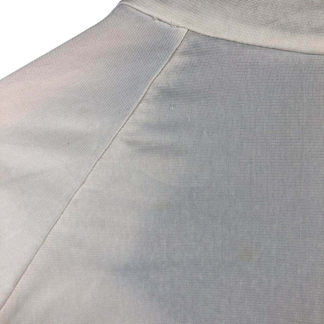 Vintage 70s-80'S Adidas tricolor track jacket, made in the USA, size M, men's. polyester navy blue type Vintage Second Hand