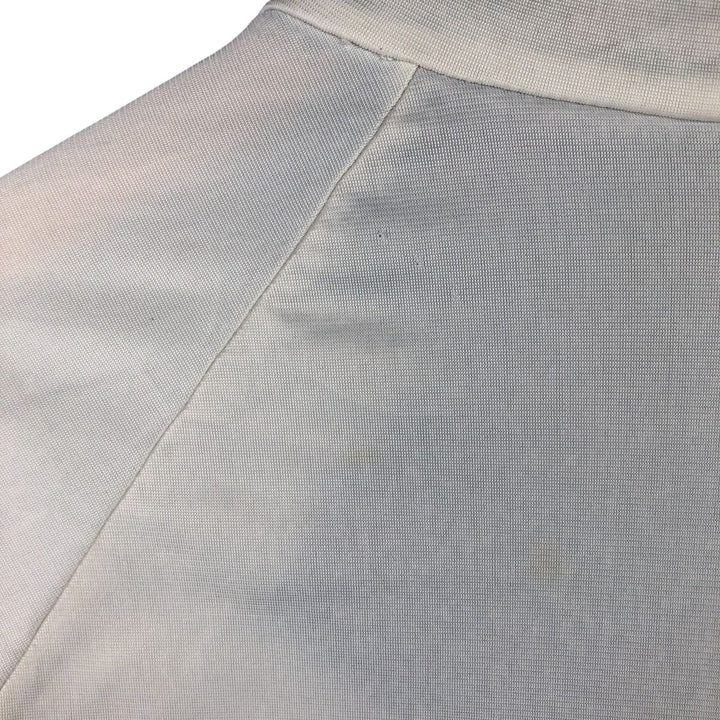 Vintage 70s-80'S Adidas tricolor track jacket, made in the USA, size M, men's. polyester navy blue type Vintage Second Hand