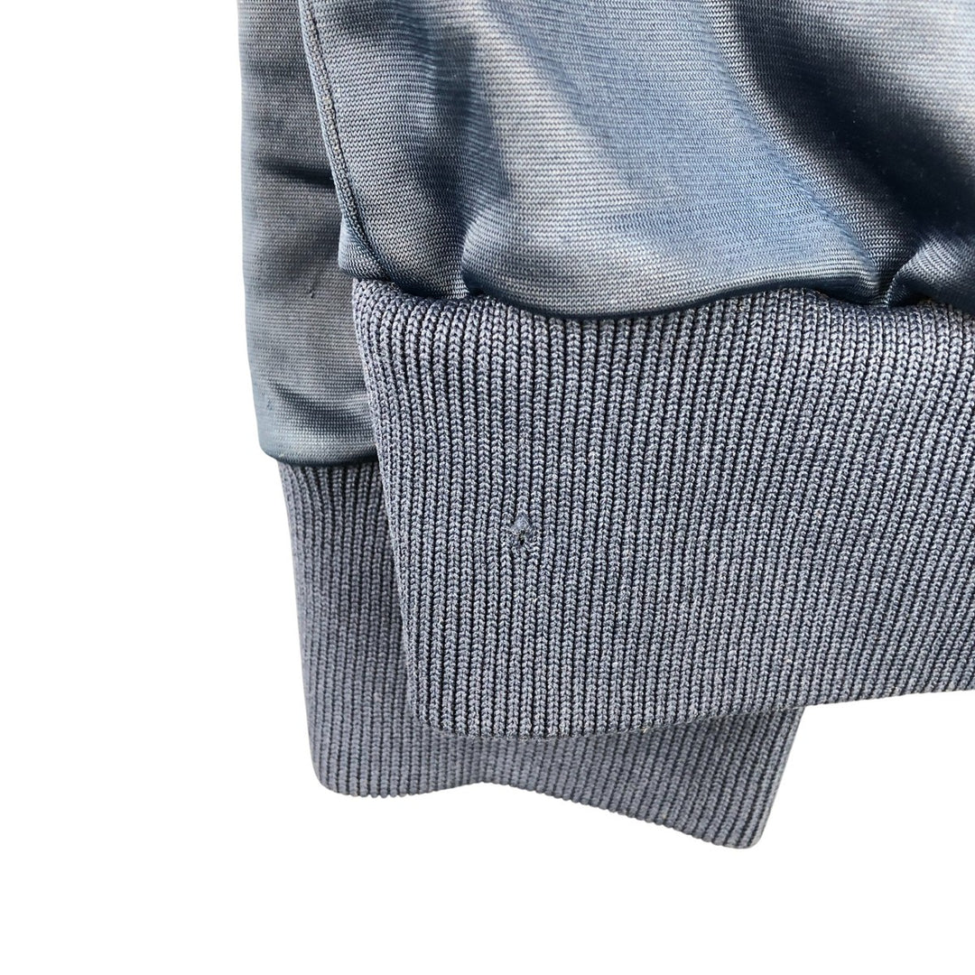 Vintage 70s-80'S Adidas tricolor track jacket, made in the USA, size M, men's. polyester navy blue type Vintage Second Hand