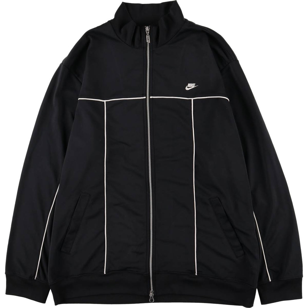 00'S Nike Jersey Track Jacket Men's XL polyester black type Vintage Second Hand