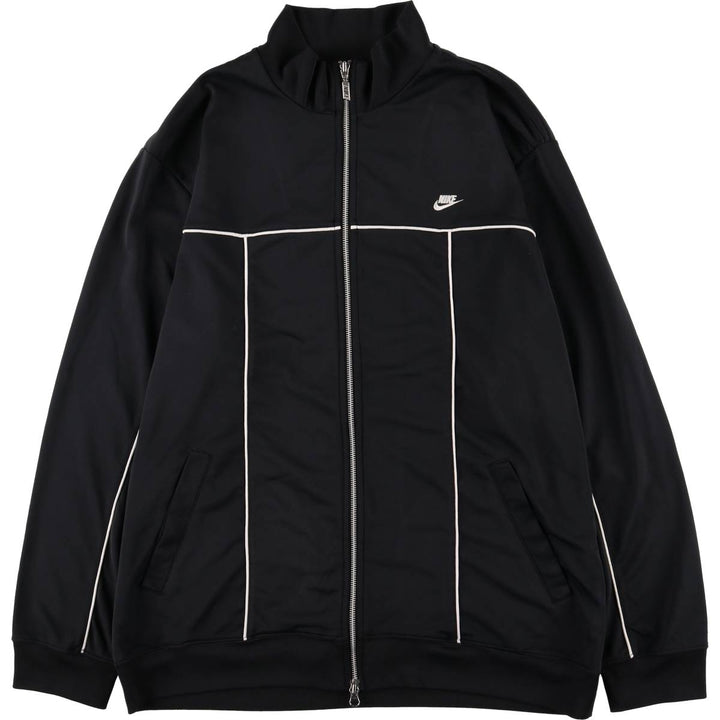 00'S Nike Jersey Track Jacket Men's XL polyester black type Vintage Second Hand