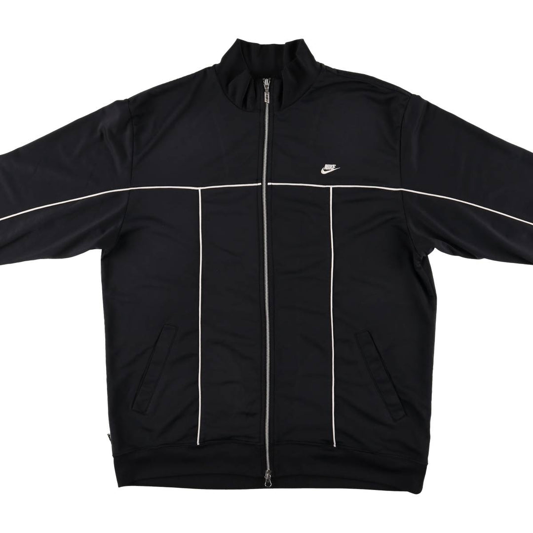 00'S Nike Jersey Track Jacket Men's XL polyester black type Vintage Second Hand