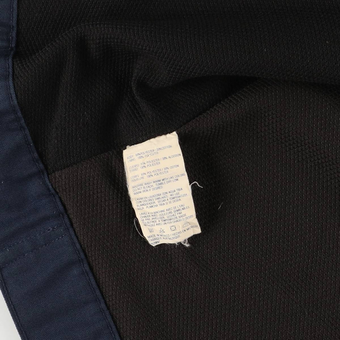 Dickies padded work jacket, men's size L polyester navy blue type Vintage Second Hand