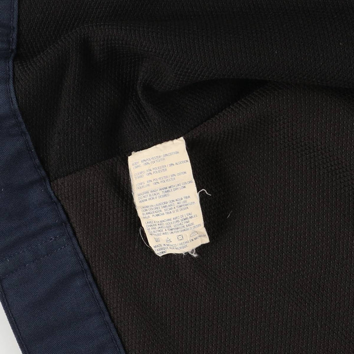 Dickies padded work jacket, men's size L polyester navy blue type Vintage Second Hand