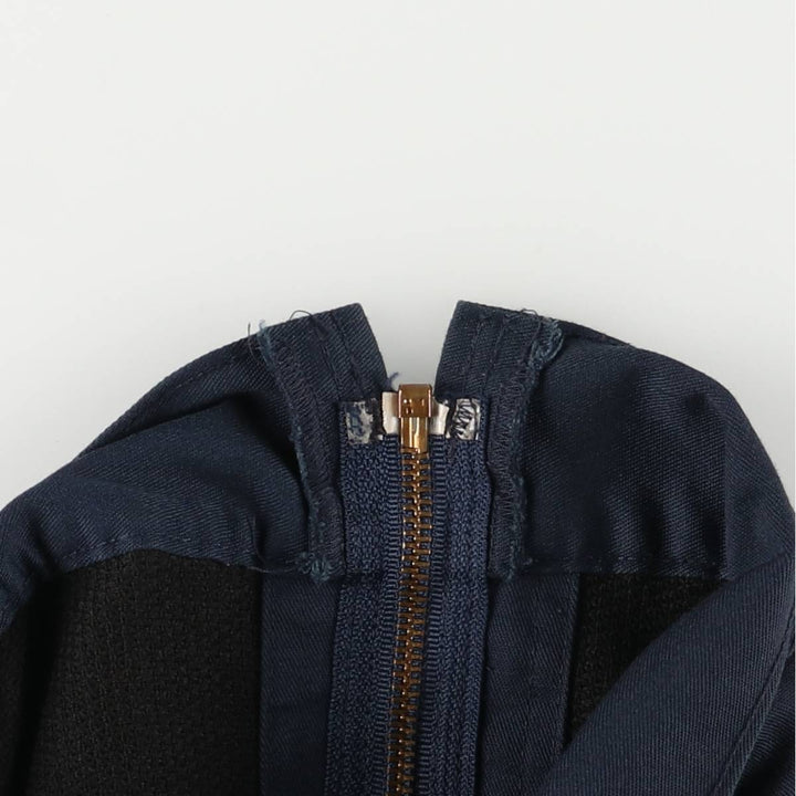 Dickies padded work jacket, men's size L polyester navy blue type Vintage Second Hand