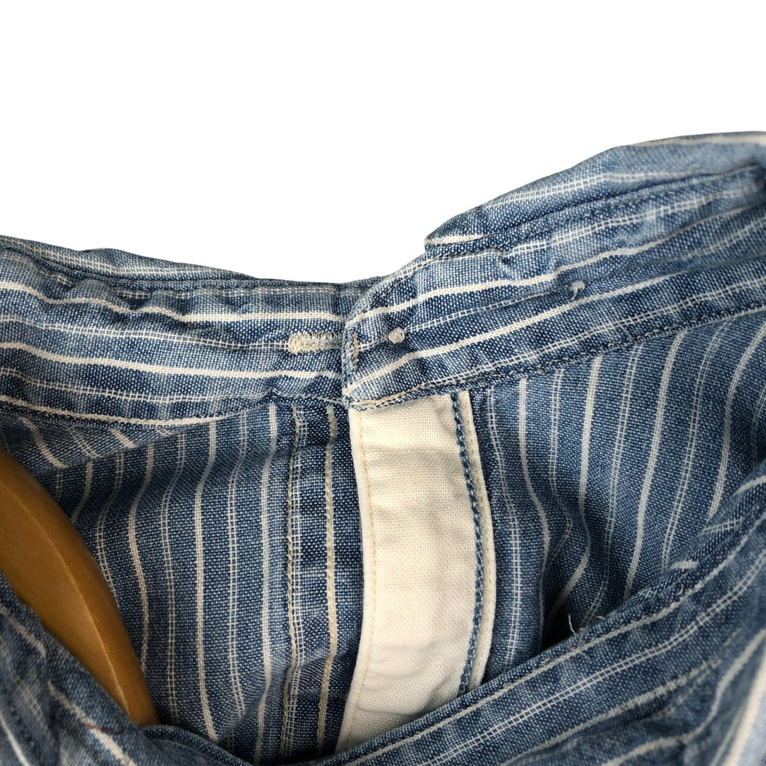 Ralph Lauren POLO by Ralph Lauren Long Sleeve Striped Shirt Men's Size L unclear Indigo Vintage Second Hand