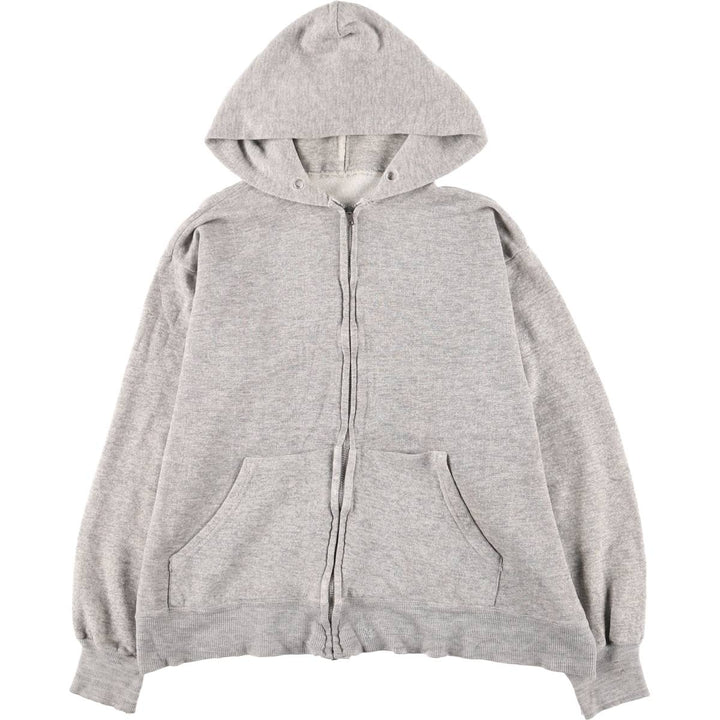Vintage women's full-zip sweatshirt hoodie, size M unclear gray type Vintage Second Hand