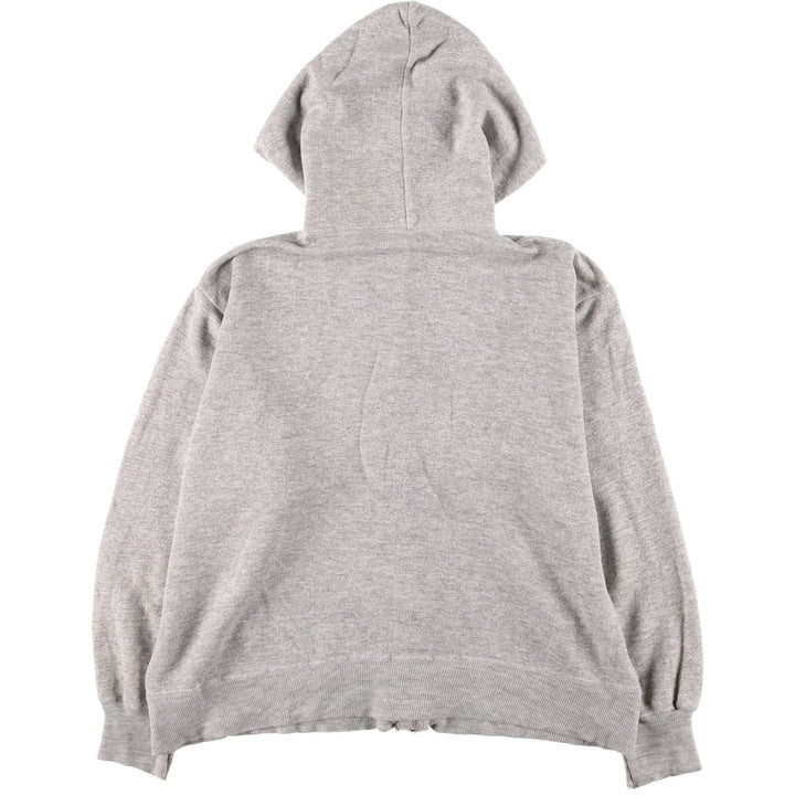 Vintage women's full-zip sweatshirt hoodie, size M unclear gray type Vintage Second Hand