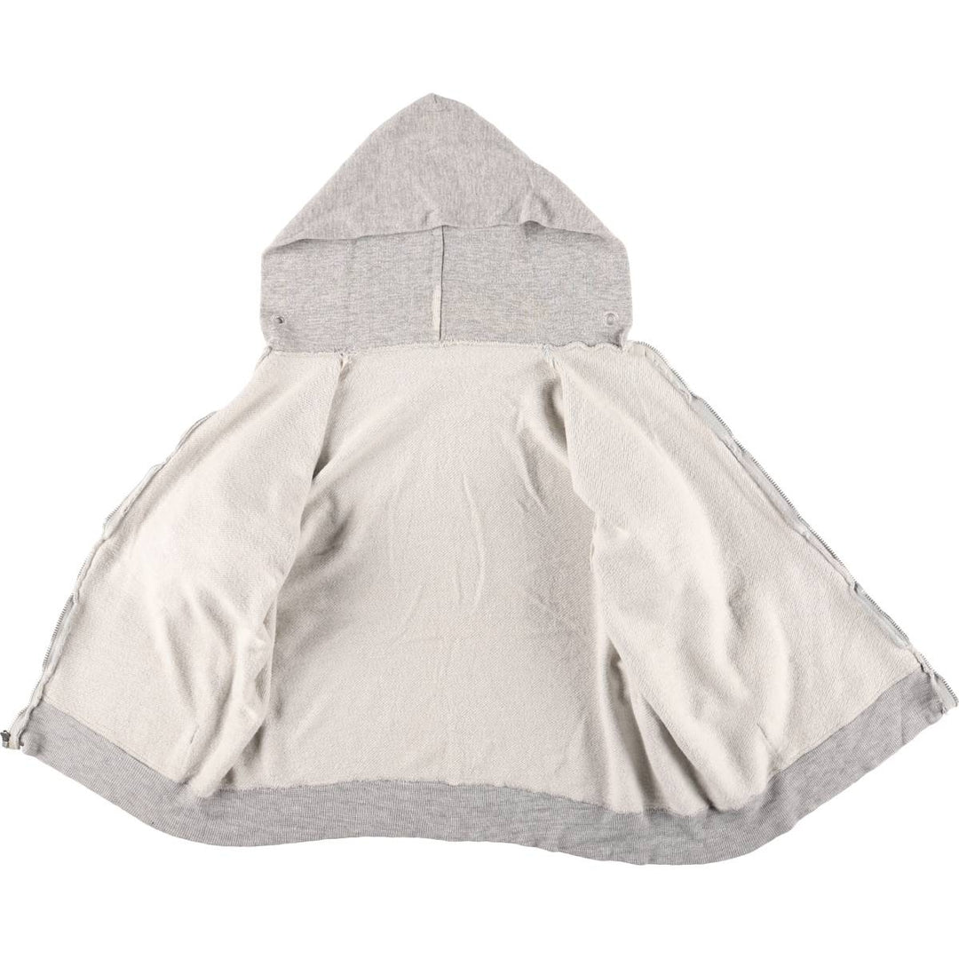 Vintage women's full-zip sweatshirt hoodie, size M unclear gray type Vintage Second Hand