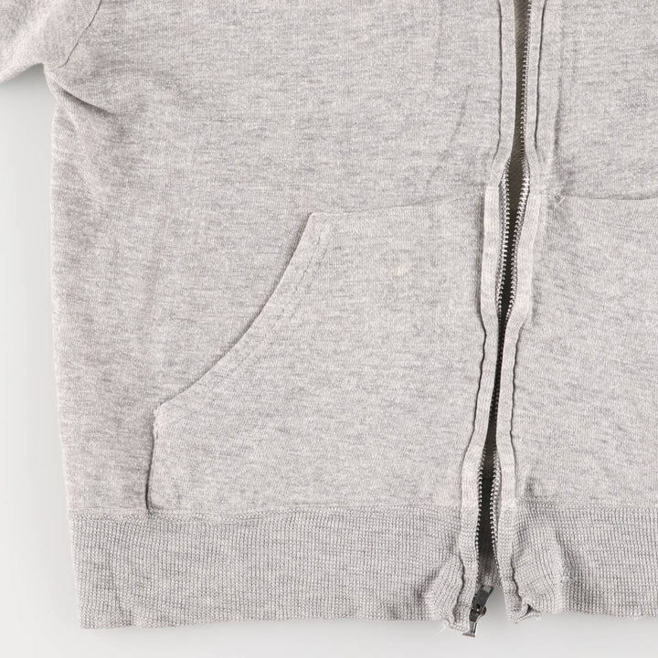 Vintage women's full-zip sweatshirt hoodie, size M unclear gray type Vintage Second Hand