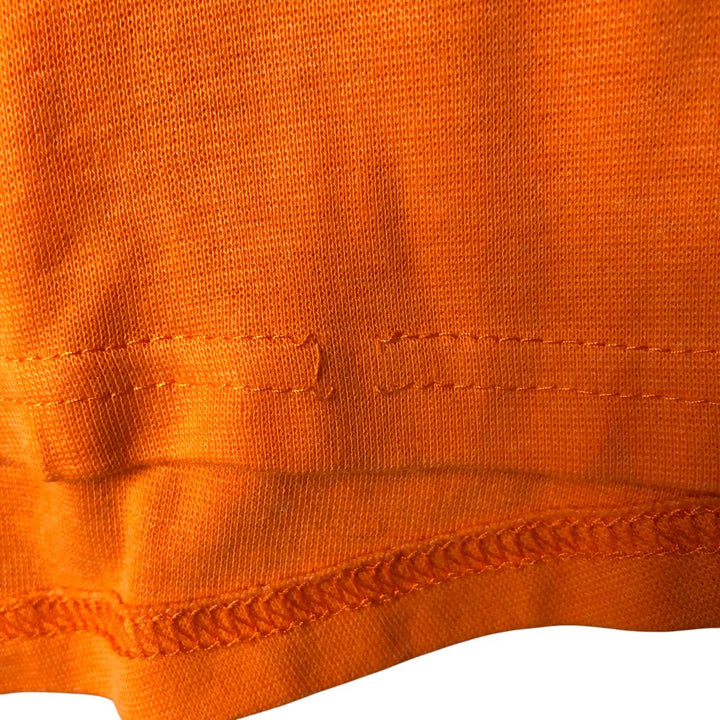 Harley-Davidson Motorcycle Long Sleeve T-Shirt, Men's Size XS cotton orange type Vintage Second Hand