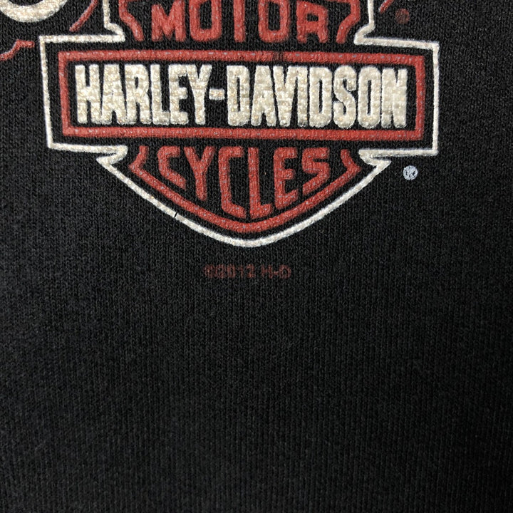 Harley-Davidson Rhinestone Logo Sweatshirt, Women's, Size XL cotton black type Vintage Second Hand
