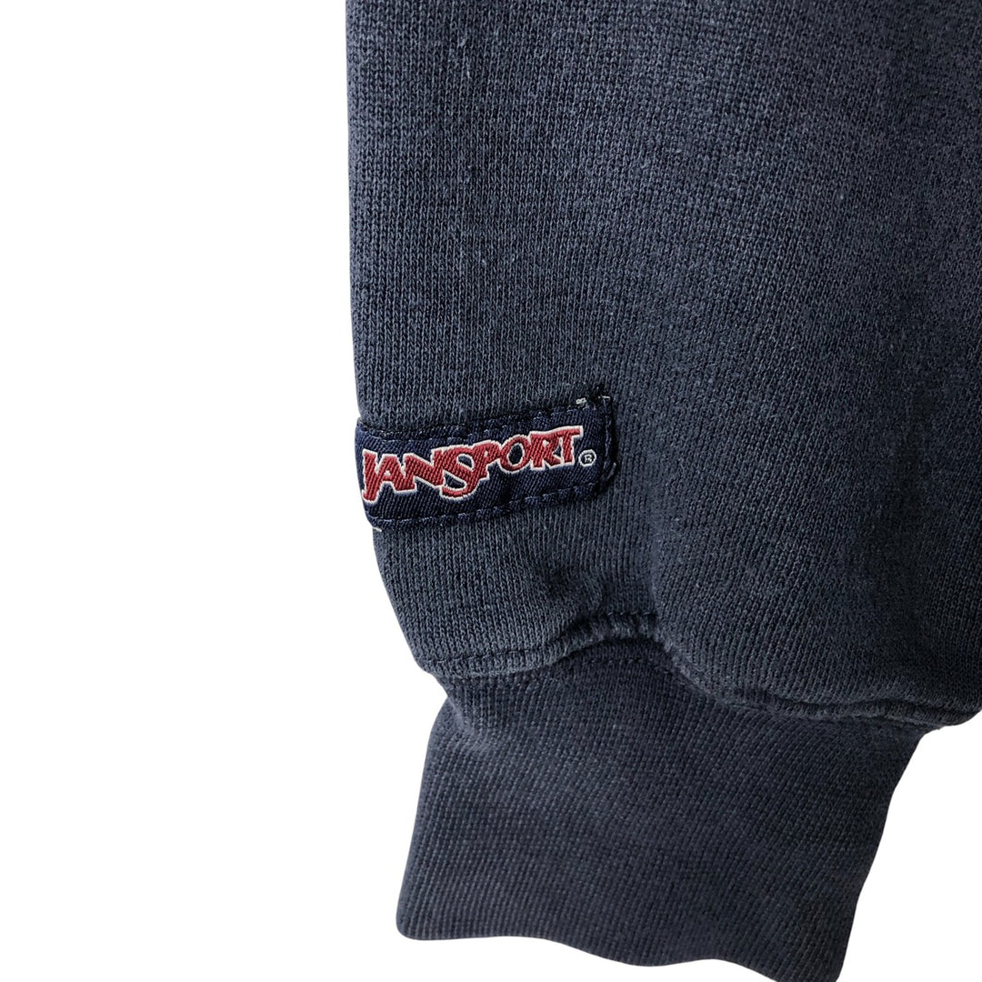 Jansport California Berkeley College Pullover Hoodie, Men's Size XS cotton navy blue type Vintage Second Hand