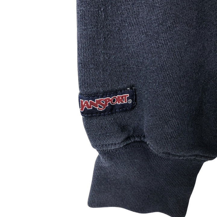 Jansport California Berkeley College Pullover Hoodie, Men's Size XS cotton navy blue type Vintage Second Hand