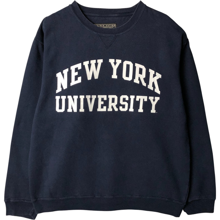 GEAR FOR SPORTS College Sweatshirt, Men's Size Small cotton navy blue type Vintage Second Hand