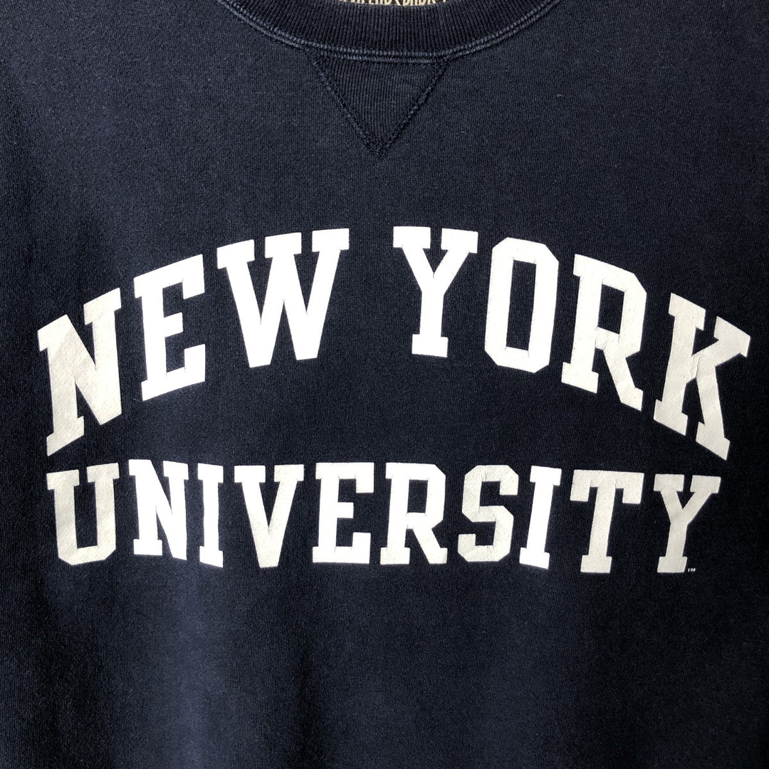 GEAR FOR SPORTS College Sweatshirt, Men's Size Small cotton navy blue type Vintage Second Hand