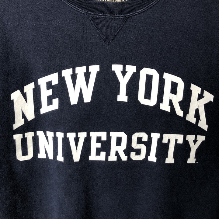 GEAR FOR SPORTS College Sweatshirt, Men's Size Small cotton navy blue type Vintage Second Hand