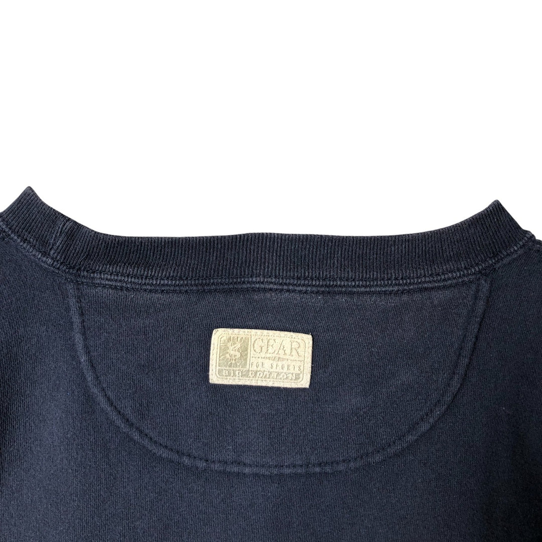 GEAR FOR SPORTS College Sweatshirt, Men's Size Small cotton navy blue type Vintage Second Hand