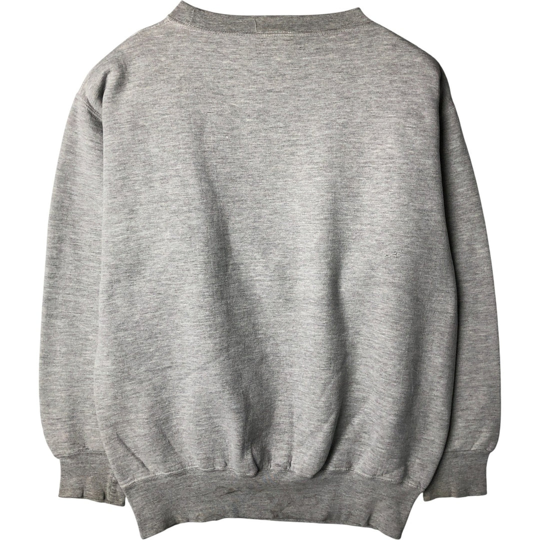 Vintage 90'S MV SPORT college sweatshirt, size M, men's cotton gray type Vintage Second Hand
