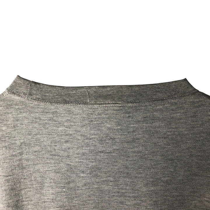 Vintage 90'S MV SPORT college sweatshirt, size M, men's cotton gray type Vintage Second Hand