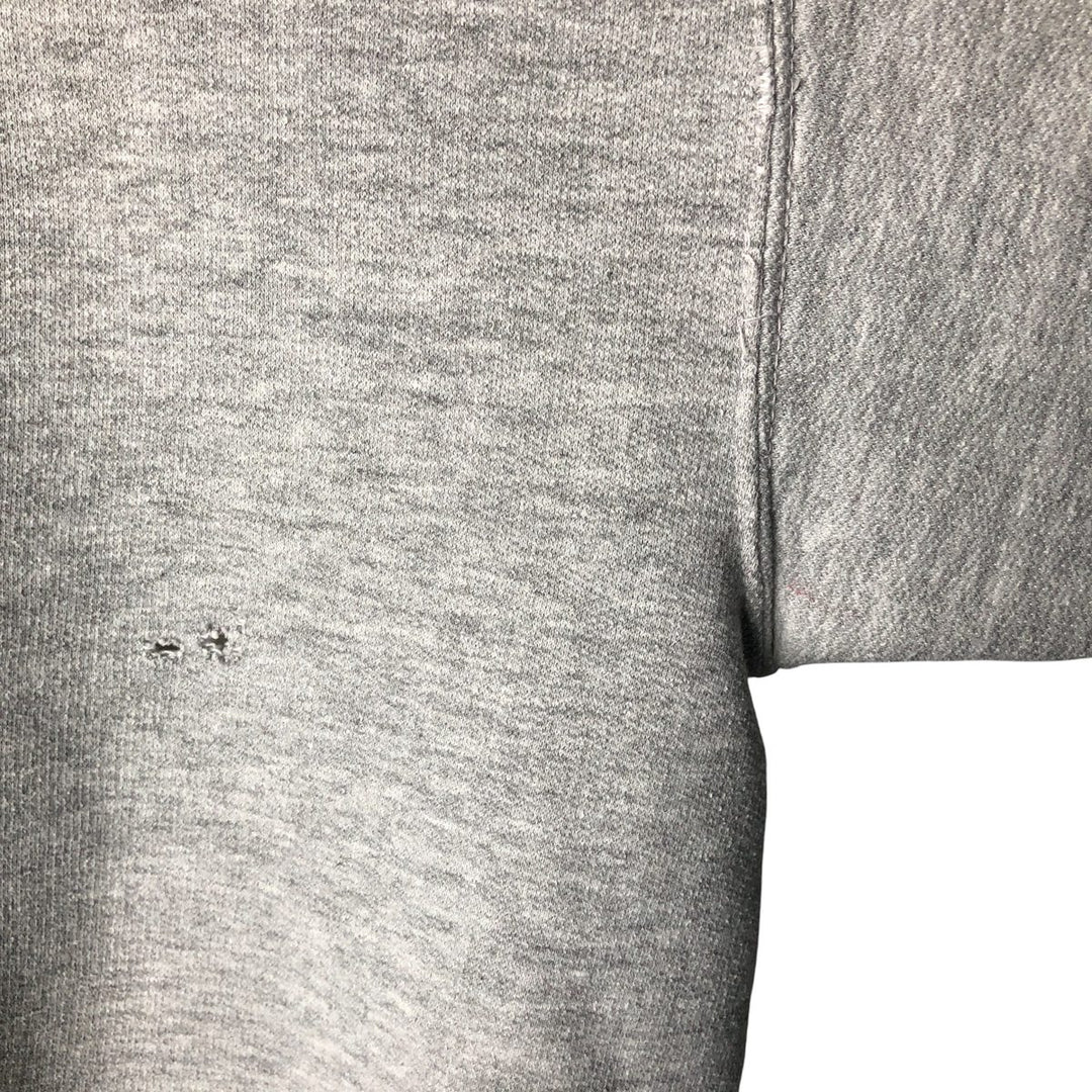 Vintage 90'S MV SPORT college sweatshirt, size M, men's cotton gray type Vintage Second Hand