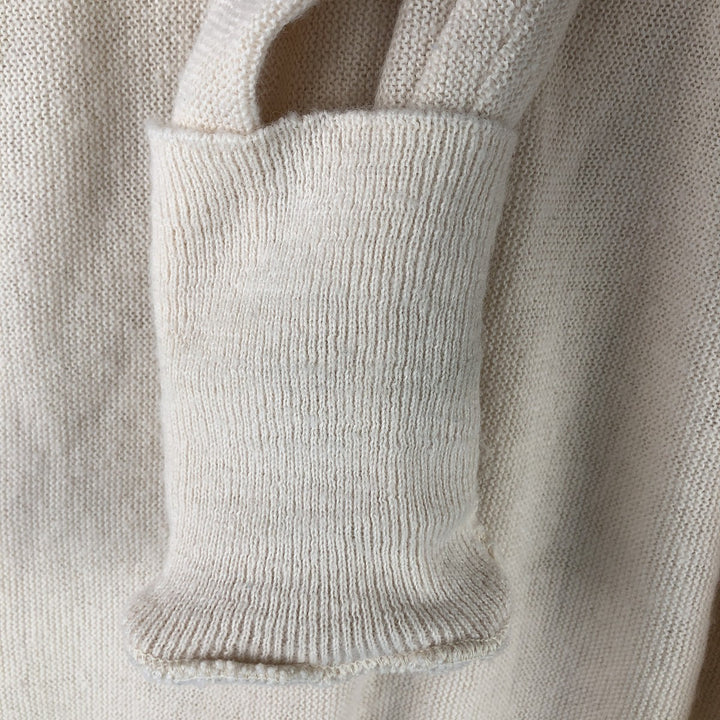 Vintage 60s-70'S JCPenney Towncraft Acrylic Knit Cardigan, Men's XL Oron Acrylic white type Vintage Second Hand