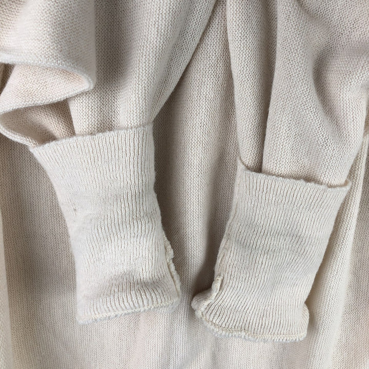 Vintage 60s-70'S JCPenney Towncraft Acrylic Knit Cardigan, Men's XL Oron Acrylic white type Vintage Second Hand