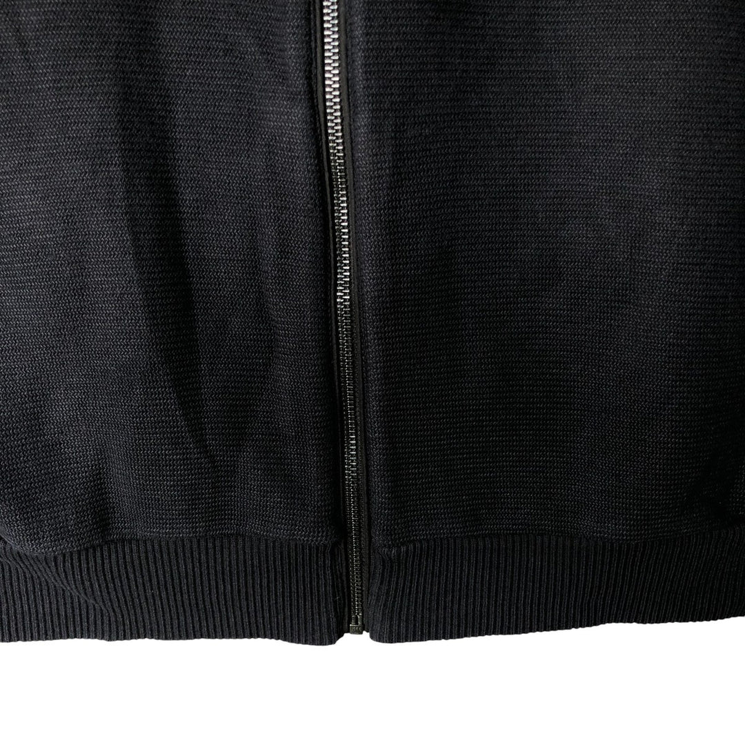 Calvin Klein Driver's Knit Sweater, Men's Size L cotton navy blue type Vintage Second Hand