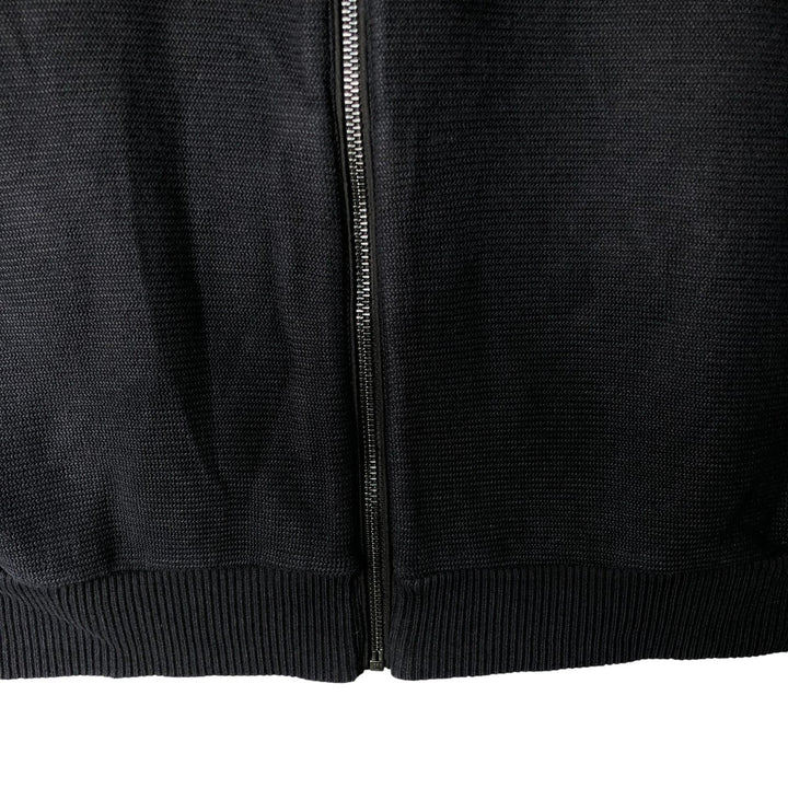 Calvin Klein Driver's Knit Sweater, Men's Size L cotton navy blue type Vintage Second Hand